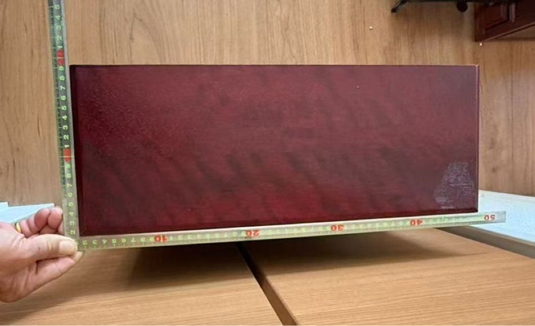 木製ガラスキャビネット飾り棚小型収納棚 昭和レトロ