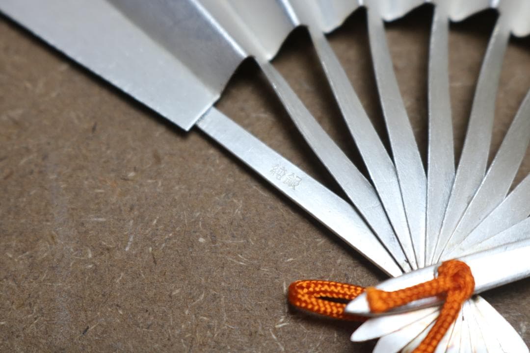 末広置物 純銀製 置物　現状品渡し