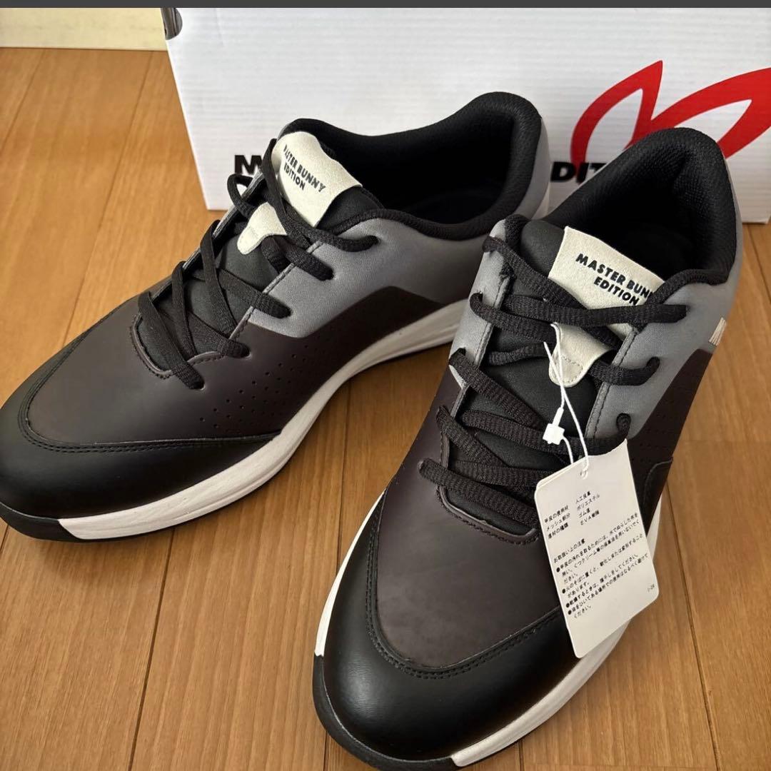 マスターバニー　スパイクレス　ゴルフシューズ　ゴルフ　パーリーゲイツ★26.5