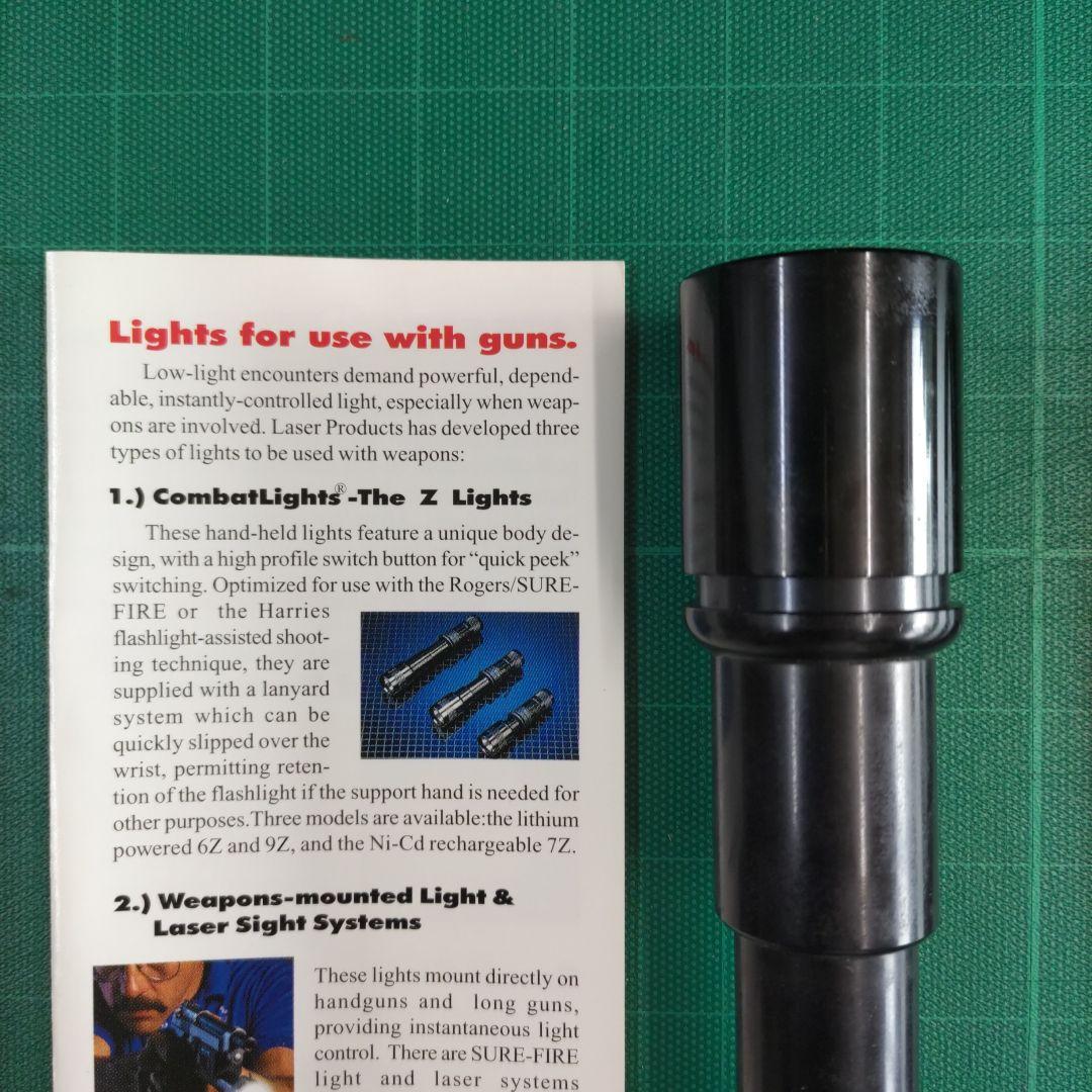 【絶盤美品】SureFire 9Ｚ コンバットライト　 予備LEDバルブ付