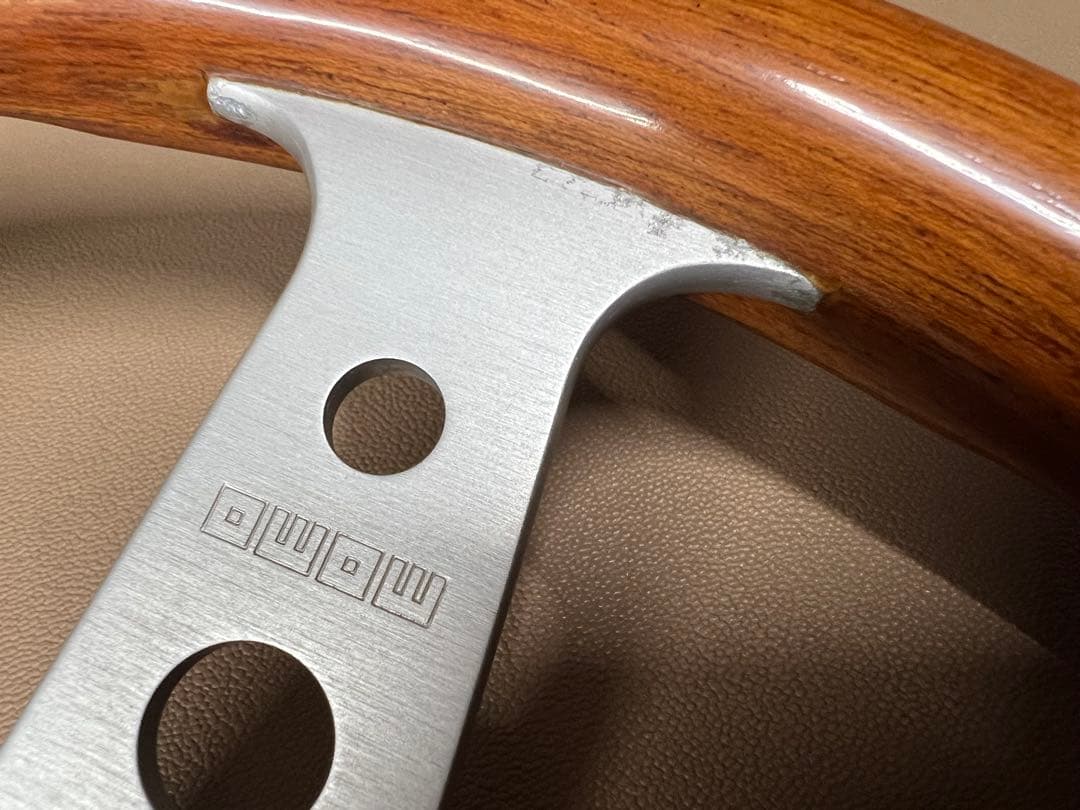 momo INDY ウッド 35φ 当時もの