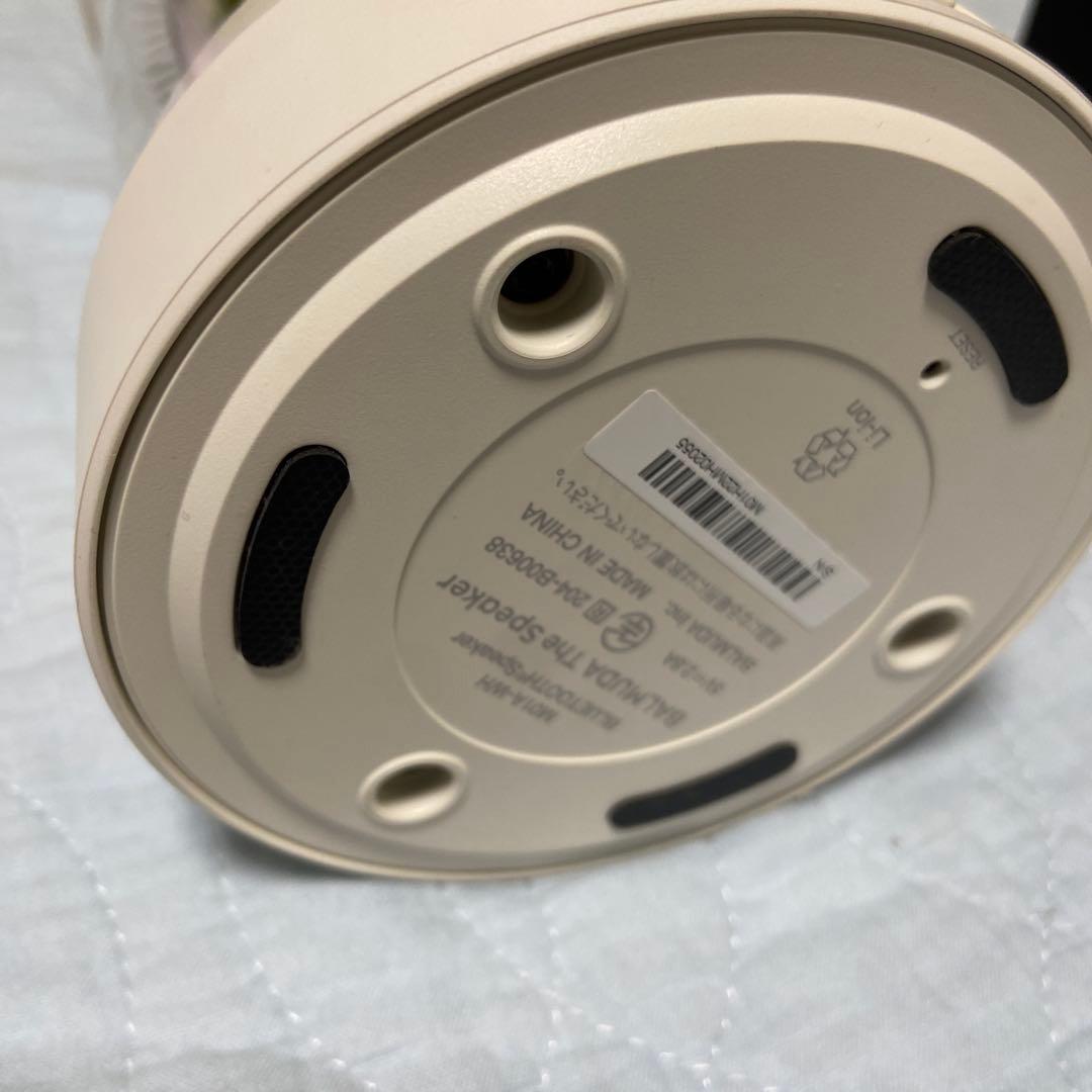 バルミューダ　BALMUDA　M01A-WH スピーカー　ホワイト　白