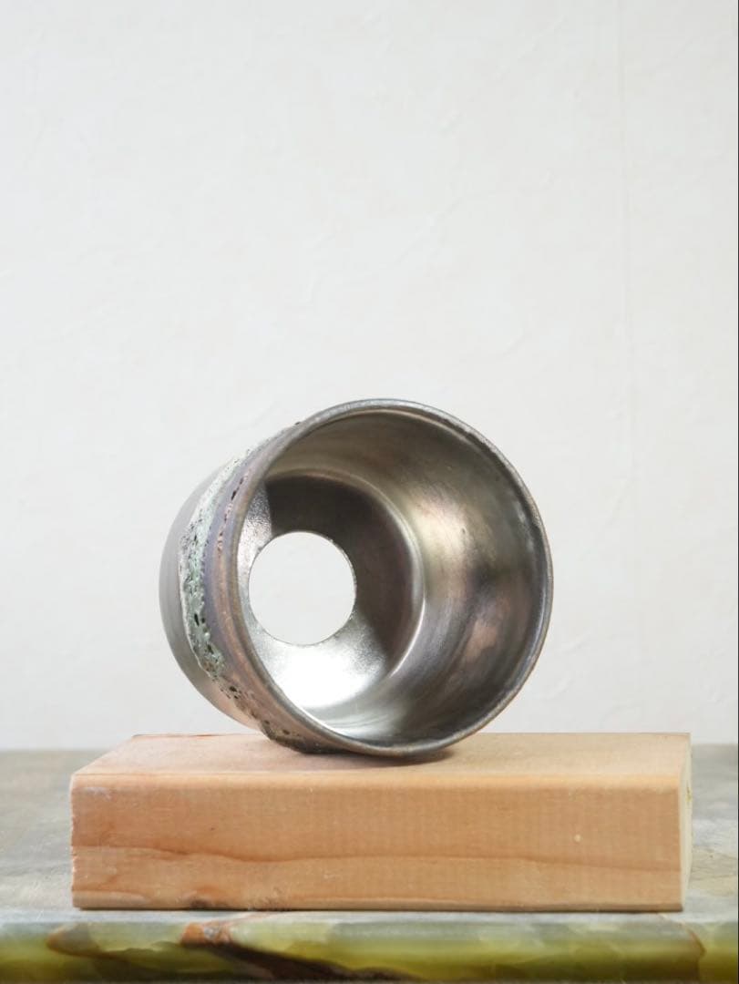 【限定】 福村龍太 銀彩 発泡 植木鉢