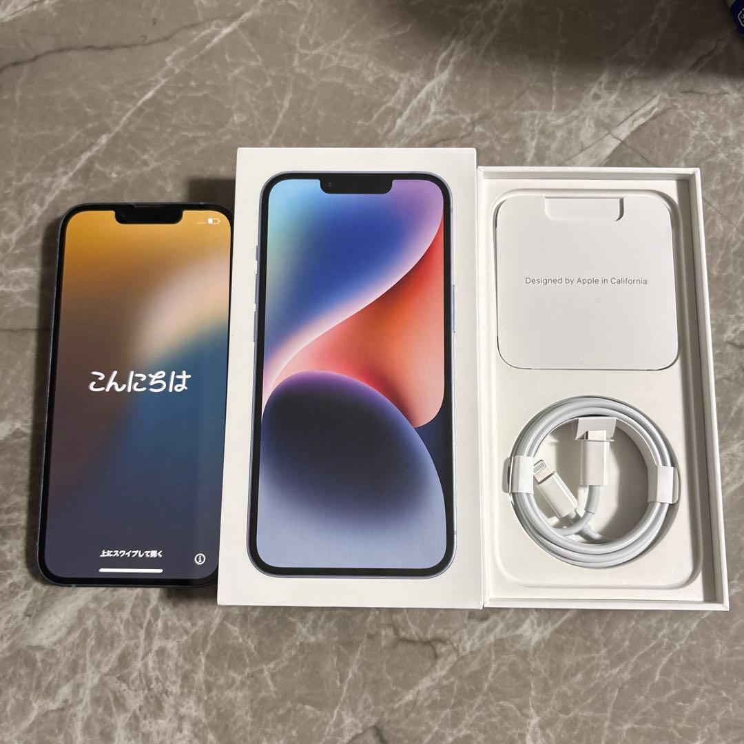 Apple iPhone 14 ブルー（青）128GB 本体
