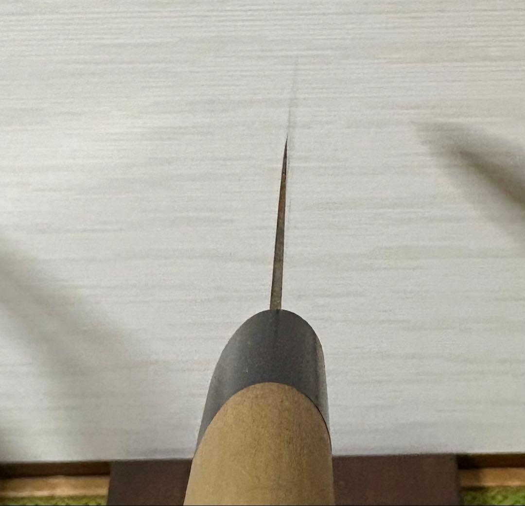 築地　有次　和　牛刀　270mm 9寸　ステンレス　全鋼　水牛柄　研ぎ済