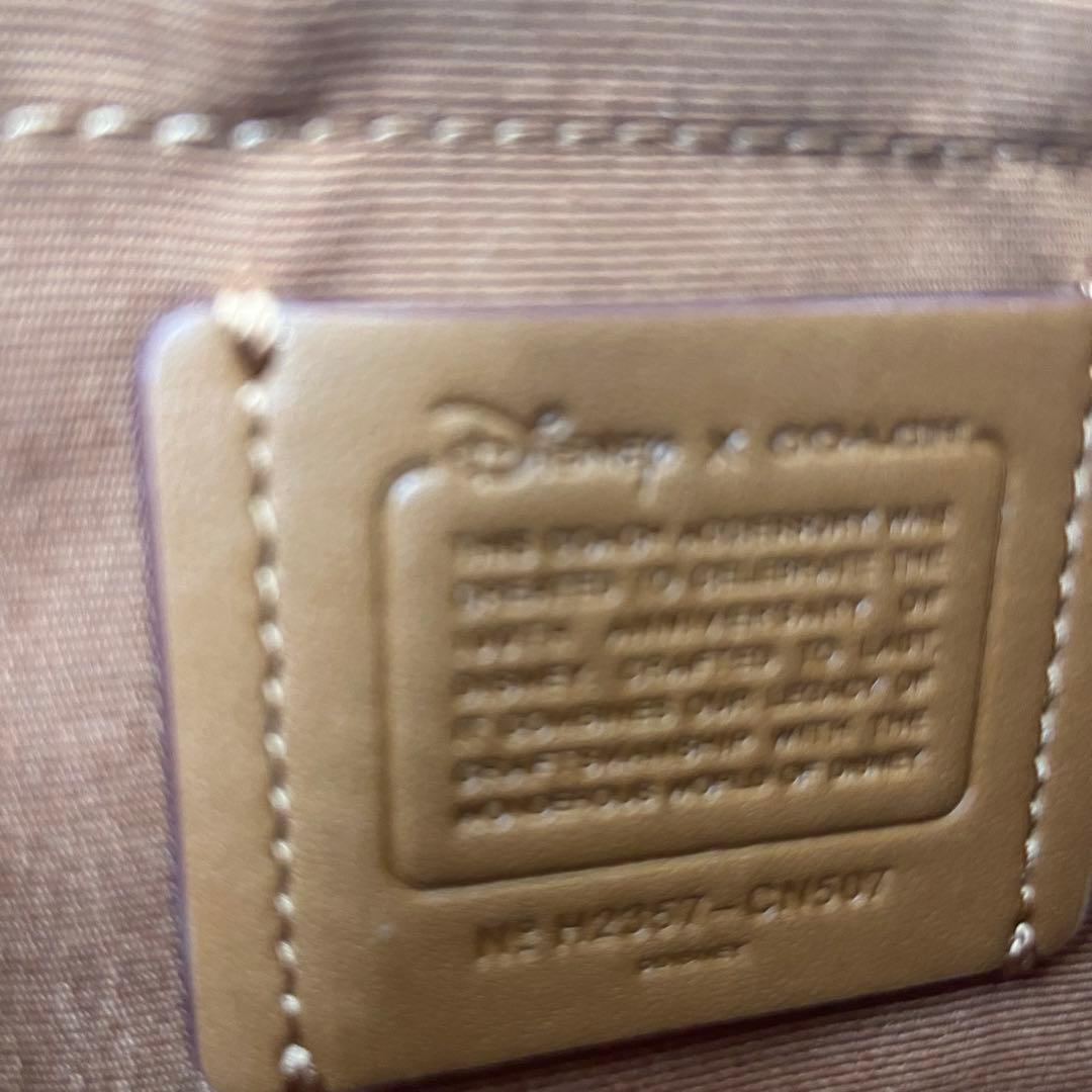 タグ付✨ DISNEY × COACH ノリータ 19 ジャガード CN507