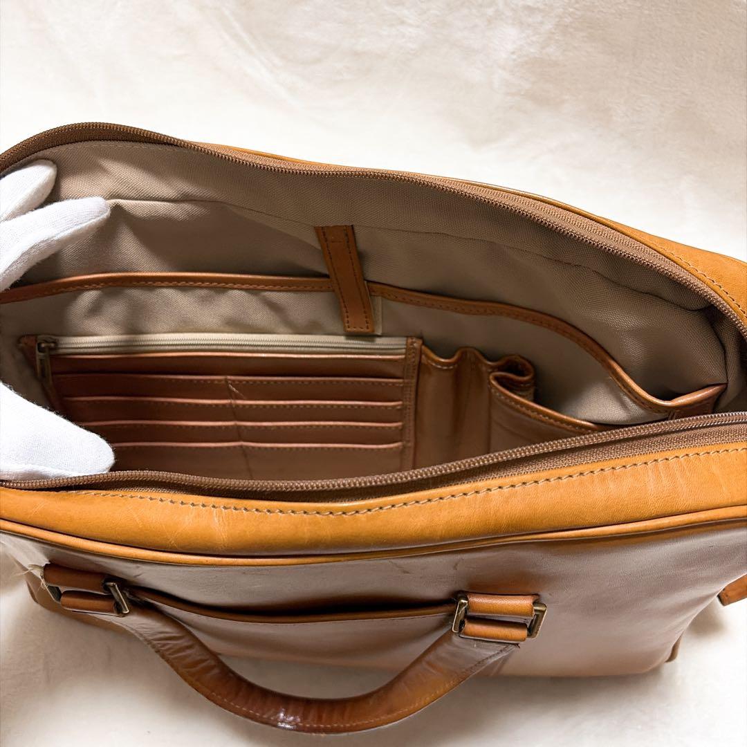 ハートマン 2way ビジネスバック ヌメ革 ベルティングレザー A4可