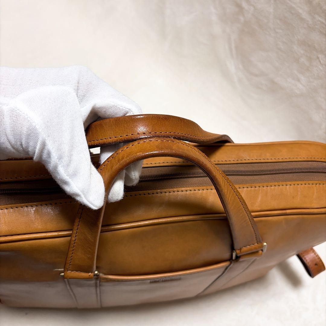 ハートマン 2way ビジネスバック ヌメ革 ベルティングレザー A4可