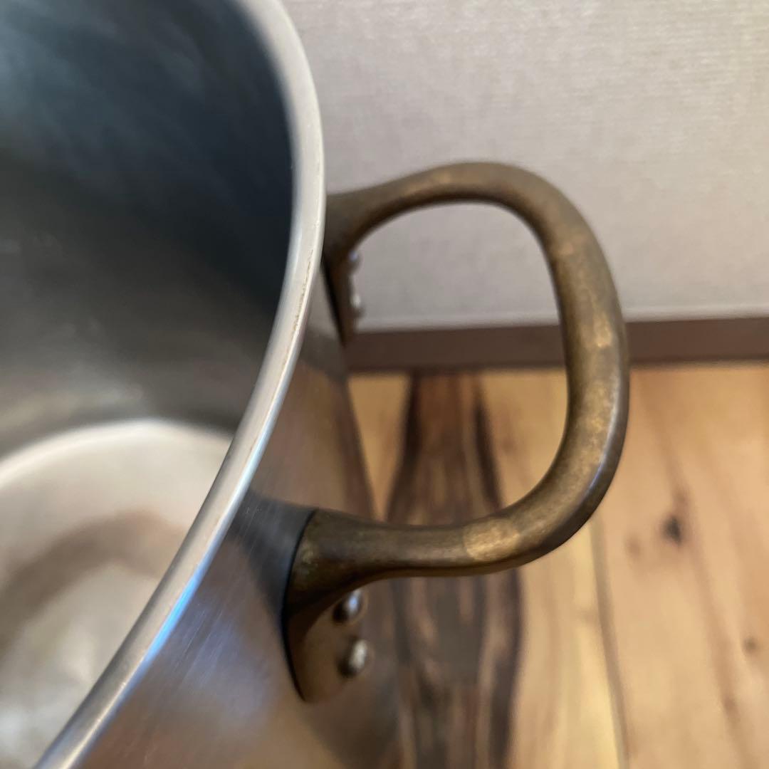 中尾アルミ製作所KINGDENJ 寸胴鍋　セット　20ℓ 15ℓ IH ガス