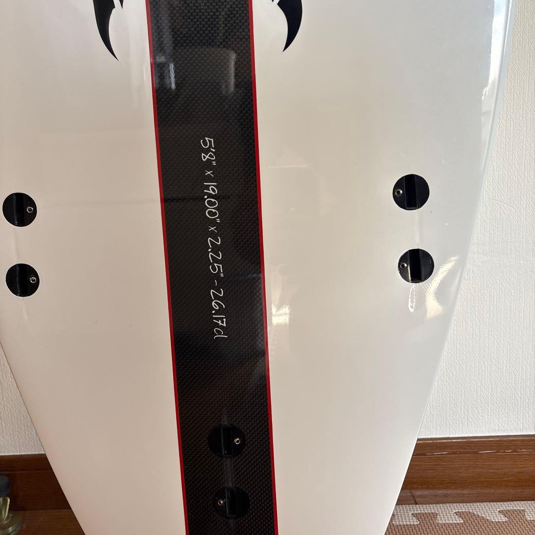 サーフィン・ボディボード placebo SUB scorcher 5'8\" x 19\" x 2.25\"