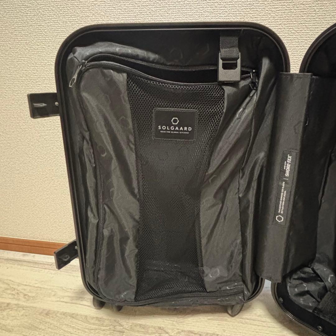 SOLGAARDソルガード 機内持込39L 時短スーツケース