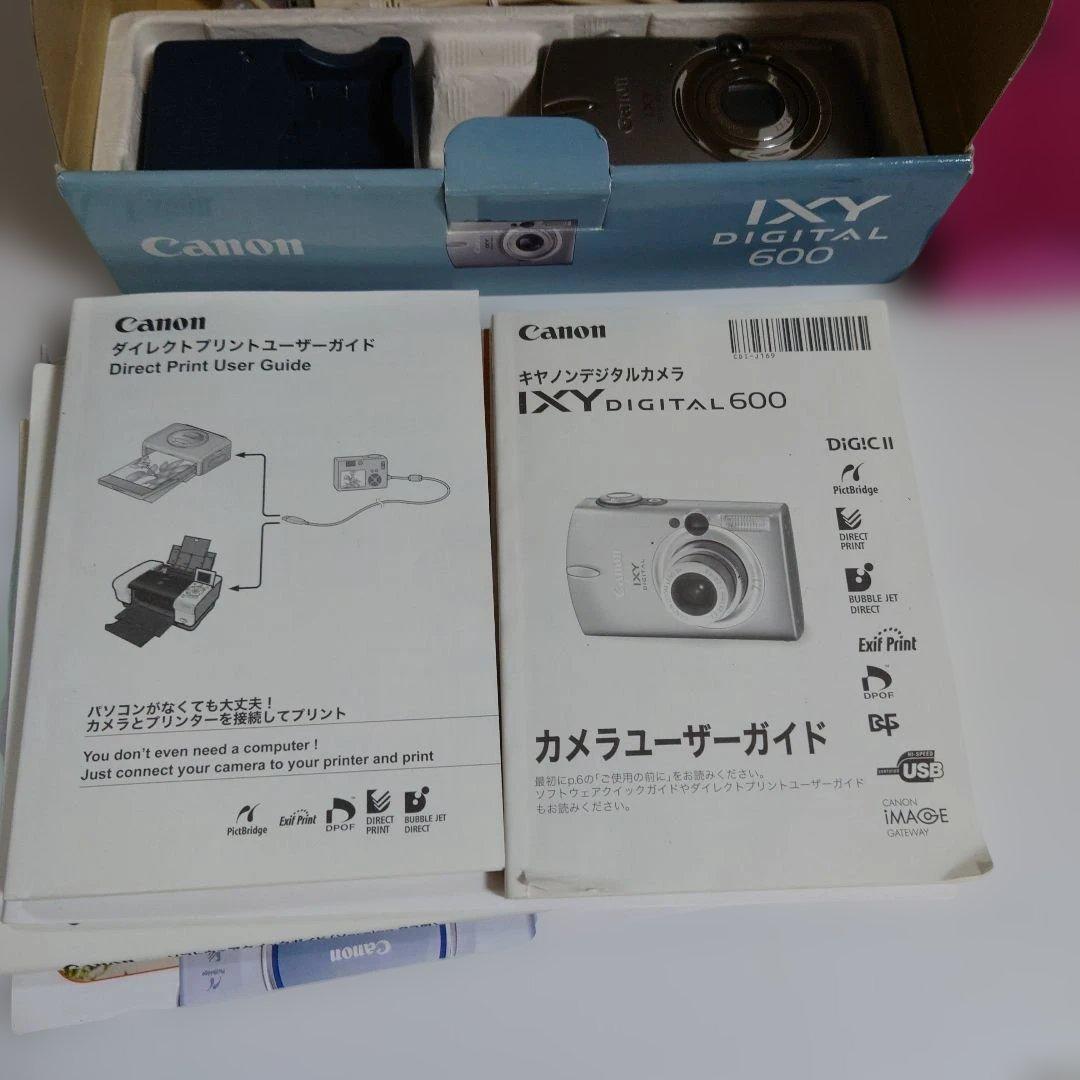 Canon IXY 600 キャノン 　デジカメ