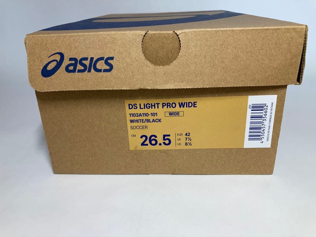 綺麗　ASICS DS LIGHT PRO WIDE 26.5 １回使用。