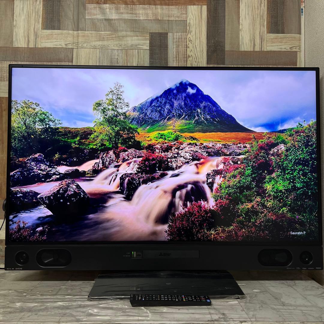 全国送料込❣️三菱50型HDD内蔵BDレコーダー録画YouTube.ABEMA