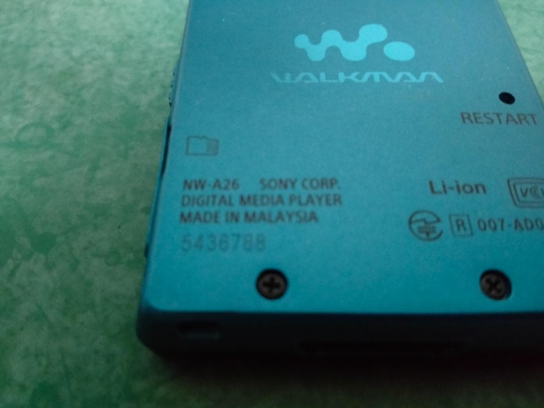 SONY NW-A26ウォークマン