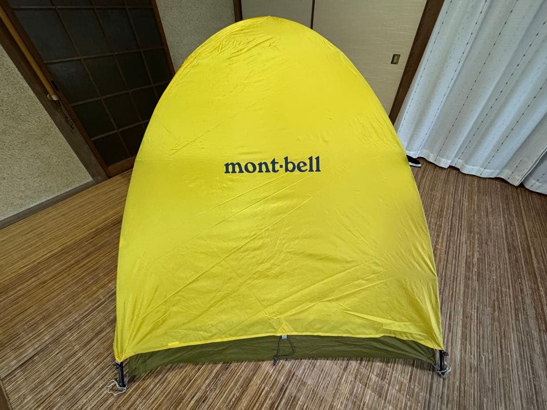 mont-bell モンベル クロノスドーム2型 シトロンイエロー