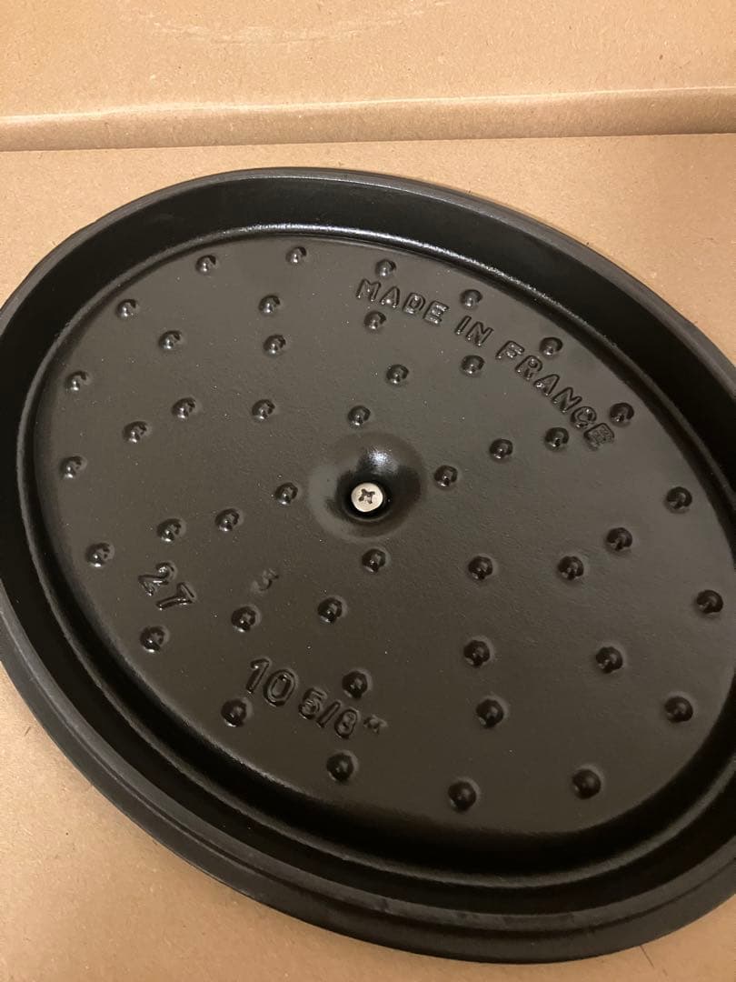 コメントの方専用です！ 新品保管品　ストウブ　27cm オーバル　ブラック