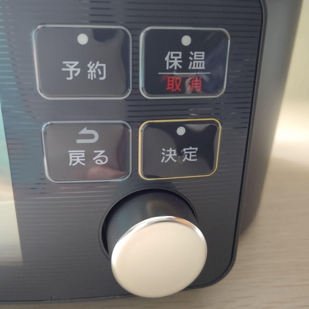 【未使用】IRIS OHYAMA 電気圧力鍋　KPC-MA2 ブラック