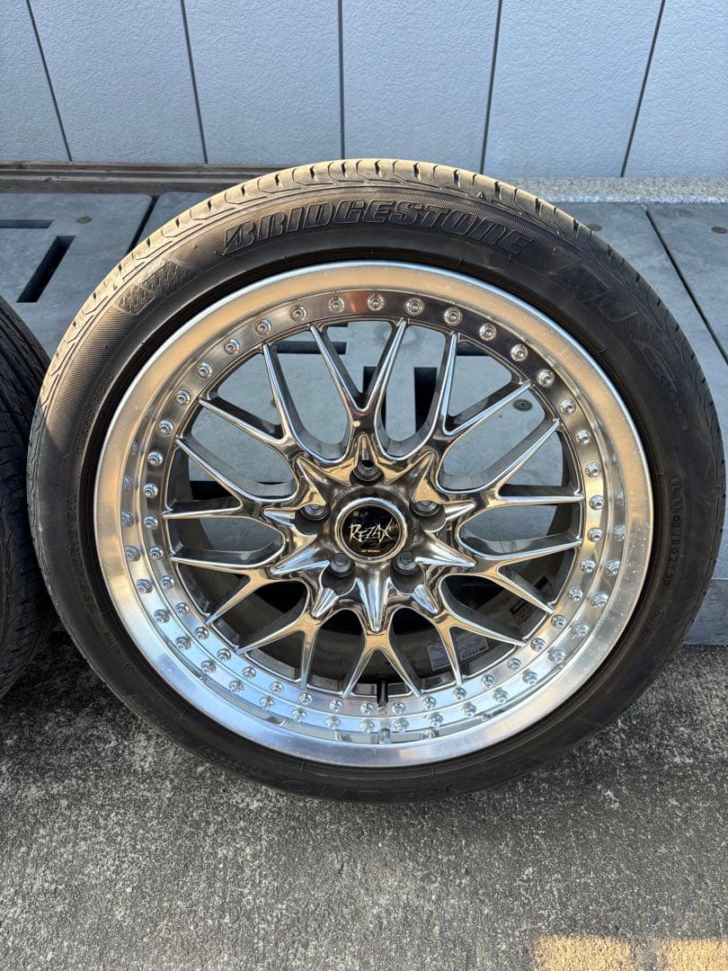 6*x様 WORK REZAX 18インチ　BRIDGESTONE REGNO
