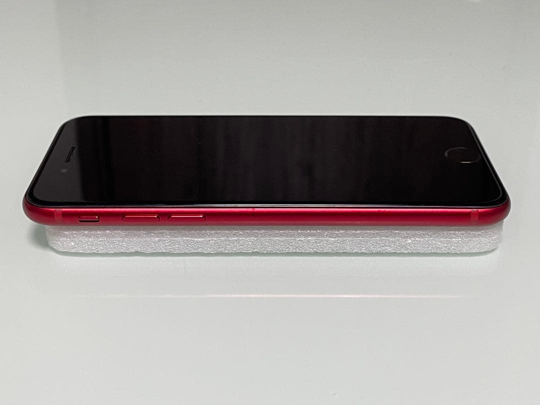 iPhone SE 第3世代 64GB レッド バッテリー100%