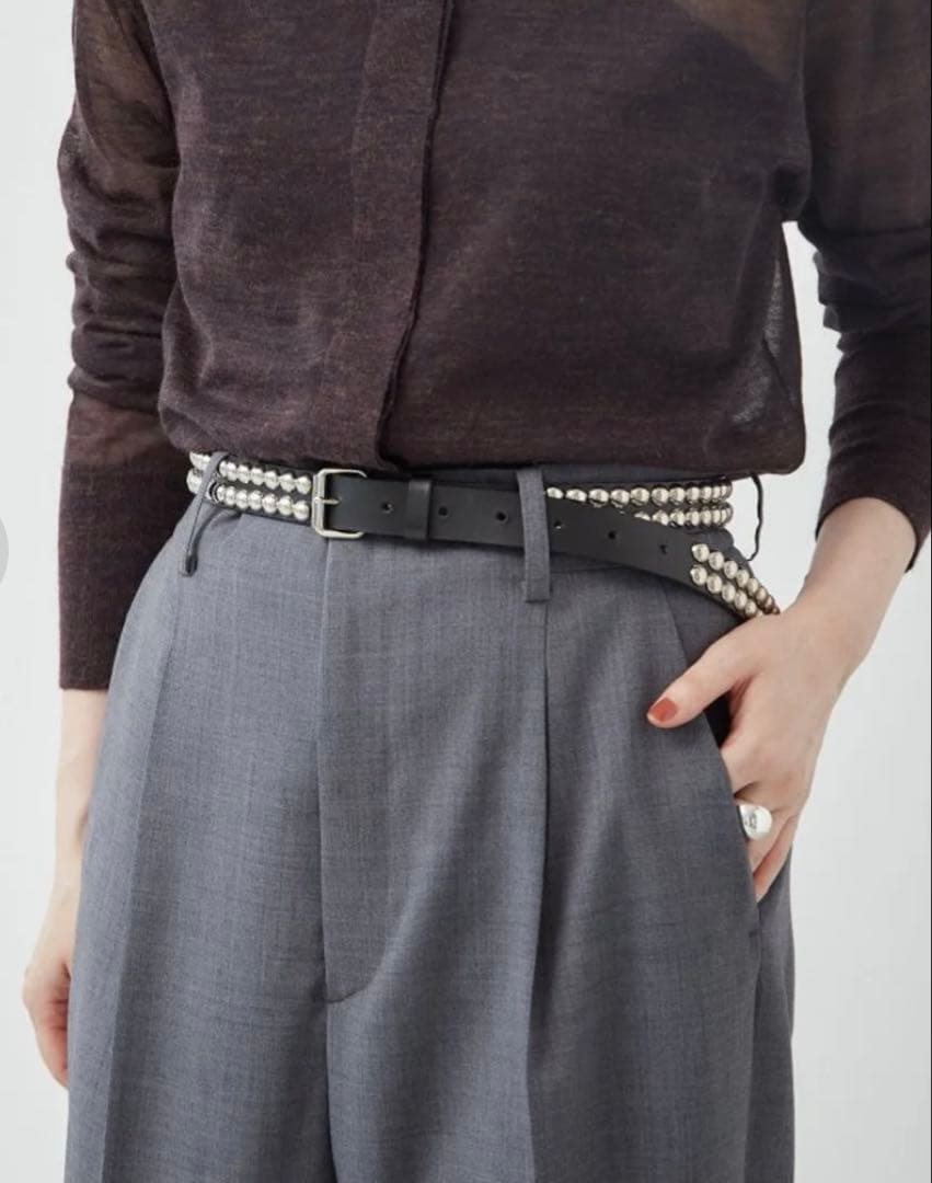 VERMEIL par iena ★MASTER&Co.コダマ2連ベルト