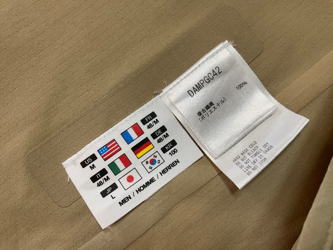 美品 DESCENTE デサント DAMPGC42 オルテライン ジャケット L