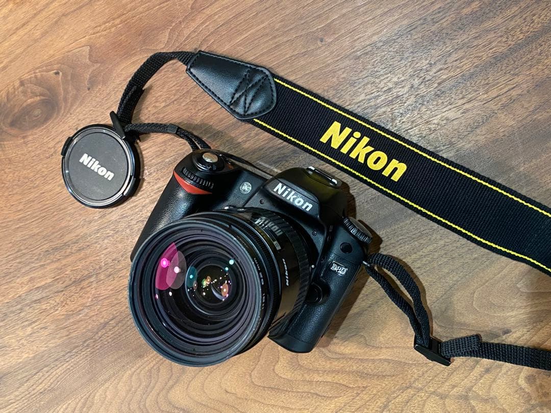 Nikon D80 CCDデジタル一眼レフ 28-85 レンズ付　動作品