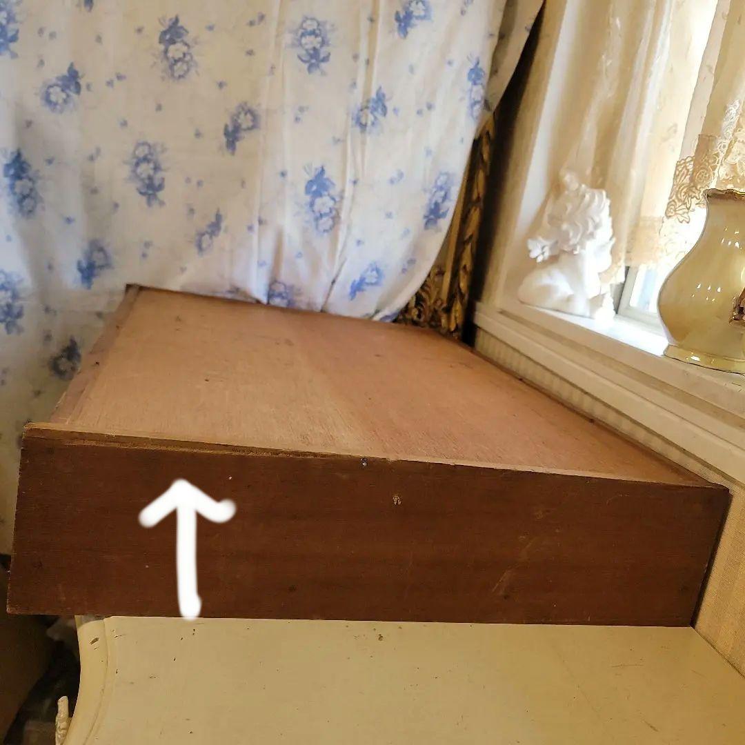 ナチュラルウッドの オープンシェルフ 　飾り棚　4段　アンティークレトロ