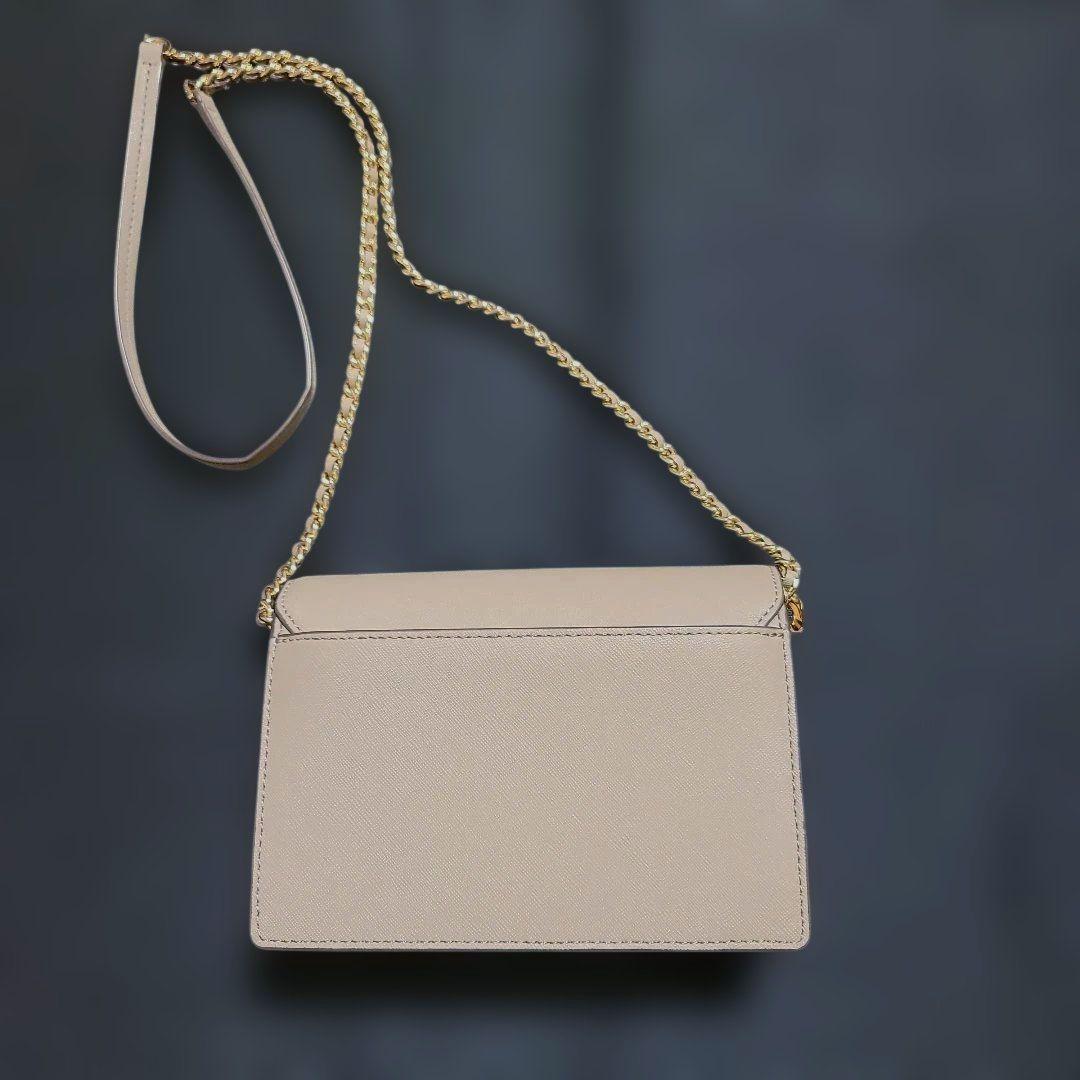 Tory Burch トリーバーチ ロビンソン ショルダーバッグ グレージュ