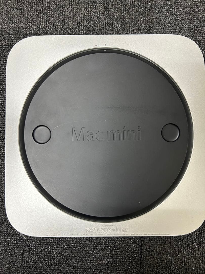 Macデスクトップ Mac mini Late2012 A1347 Core-i5