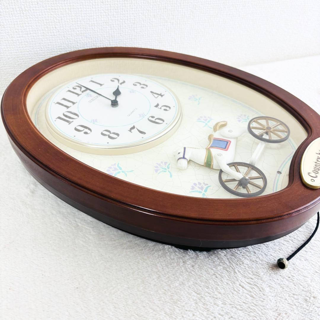 【入手困難】SEIKO からくり時計 RE510B 1991年製 クォーツ