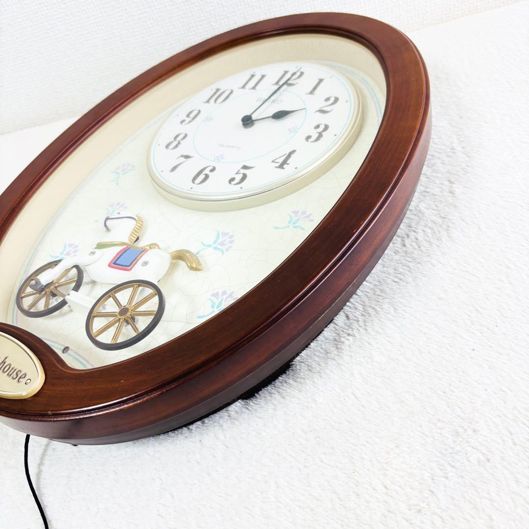 【入手困難】SEIKO からくり時計 RE510B 1991年製 クォーツ