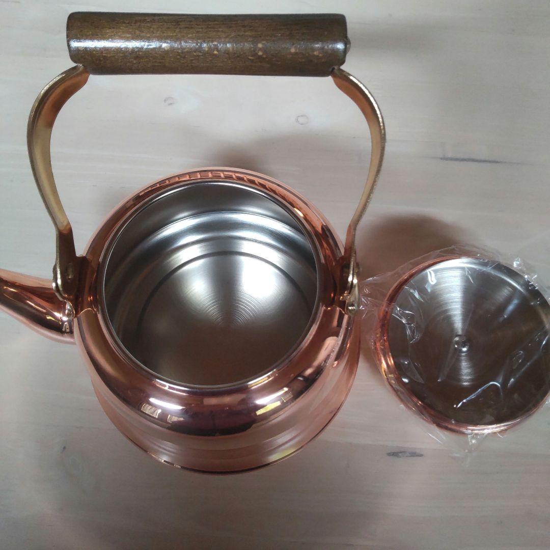 和平フレイズ（株）純銅製ケトル　2.4L(ミラー仕上)