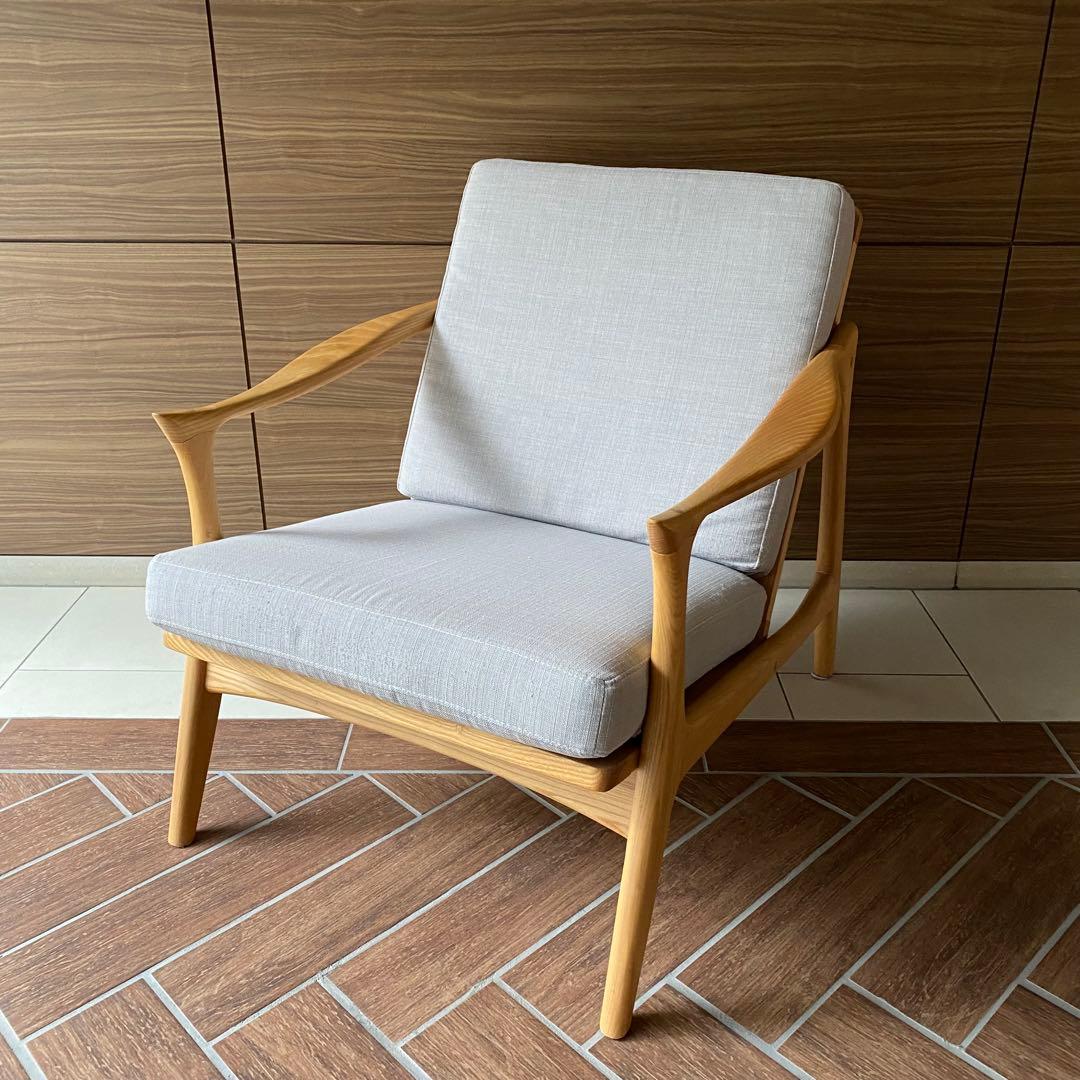 1人掛けソファ　ノードソファ　フレデリック・カイザー　北欧デザイン　廃盤商品