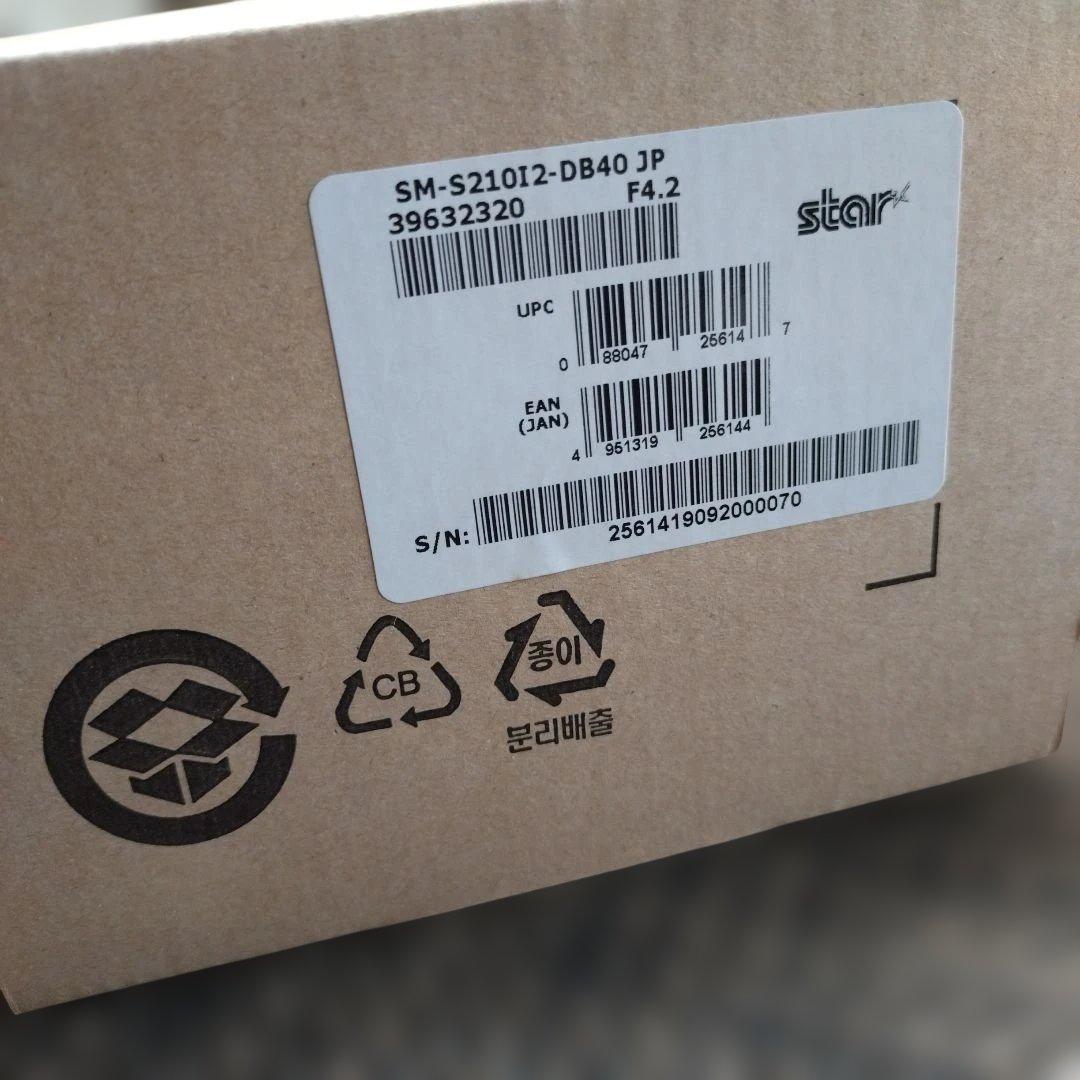スター精密 【SM-S210i モバイルレシート プリンター】新品・未使用④