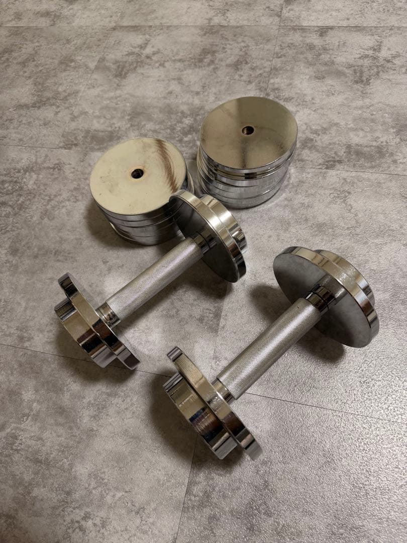 可変式ダンベル10キロ2個