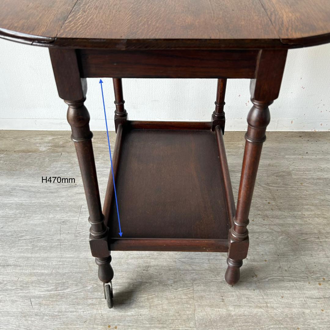 イギリス アンティーク 家具 ティー トローリー 1930年頃 614A