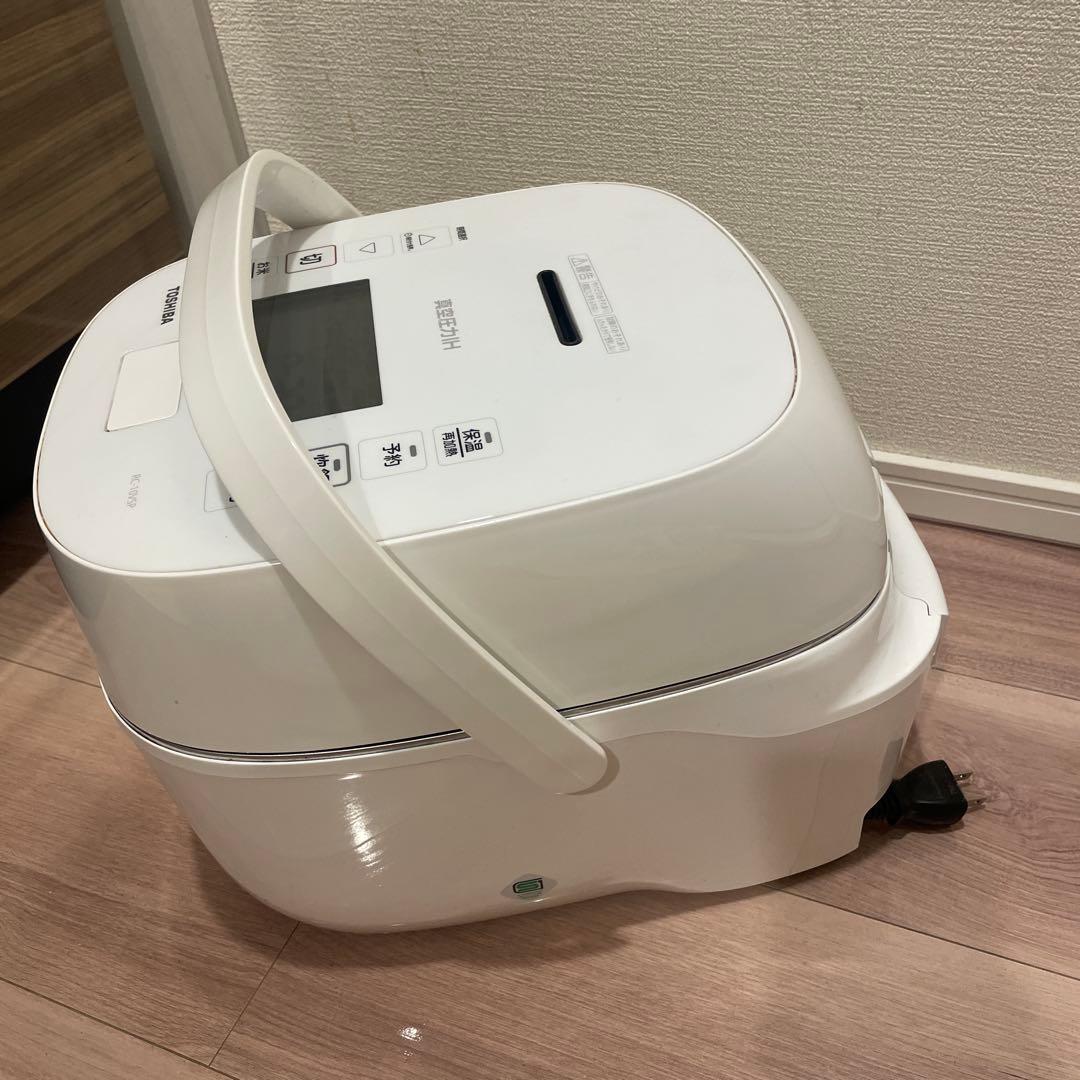 東芝 TOSHIBA 真空圧力IHジャー炊飯器 RC-10VSP 5.5合炊き