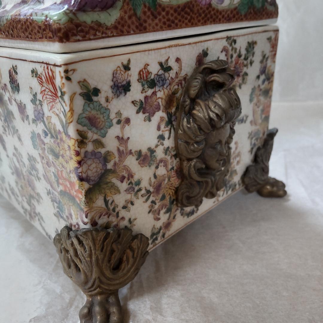 シノワズリ　ボックス オリエンタル 　インテリア アンティークモダン