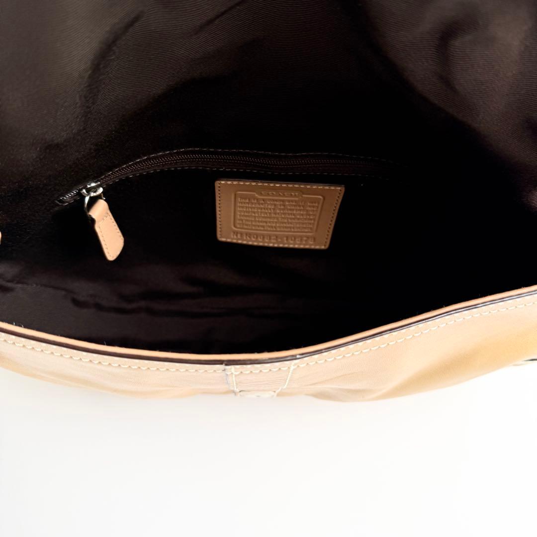 バッグ COACH Flap Soho Lether Shoulderbag y2k