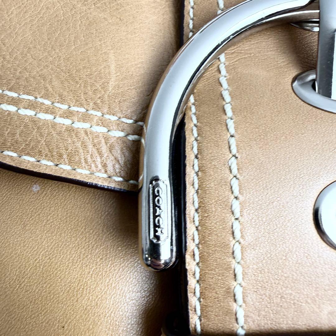 バッグ COACH Flap Soho Lether Shoulderbag y2k