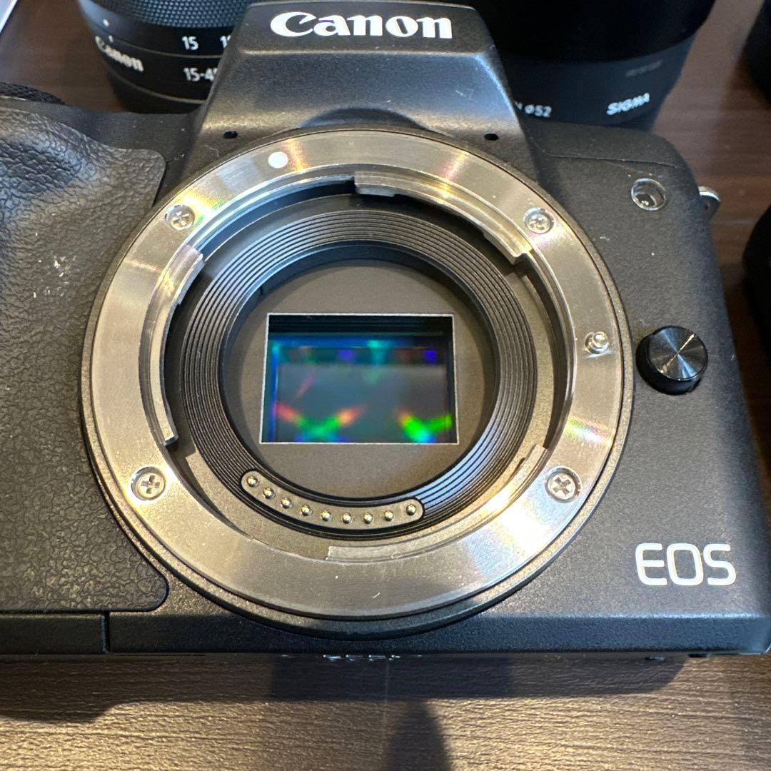 CANON EOS Kiss M2 ミラーレス一眼カメラ ブラック