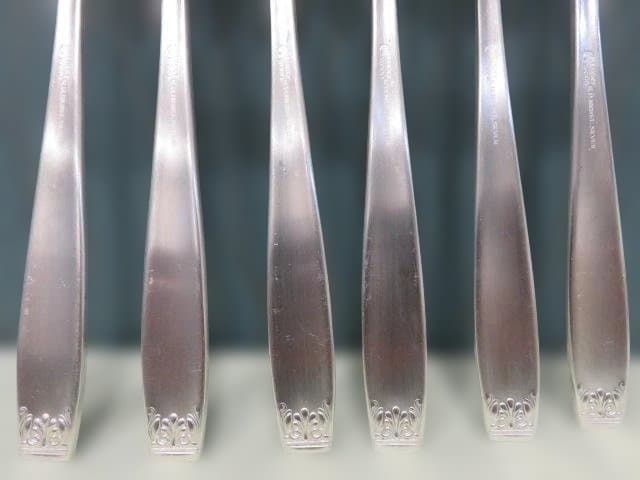 ラッキーウッド　ロッキンガム　未使用　保管品　18本セット　洋白銀　当時物　希少