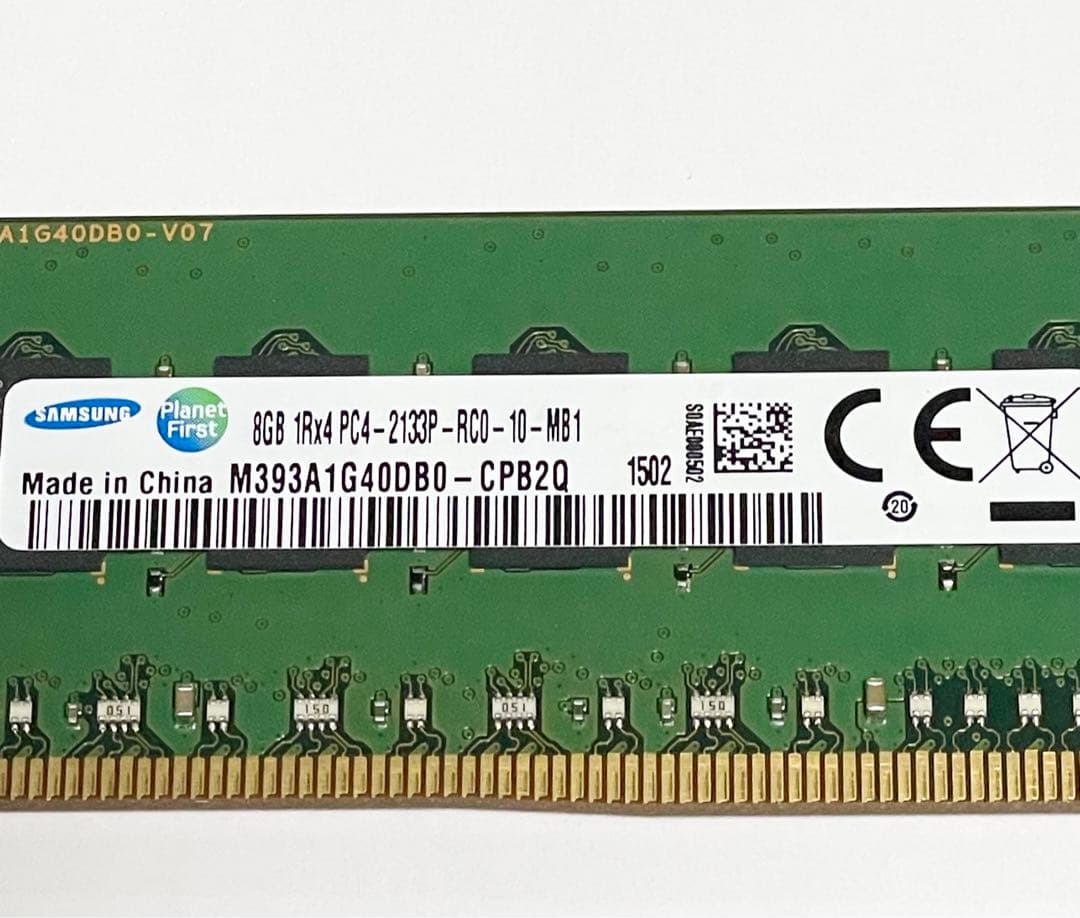 Samsung 8GB DDR4 メモリ PC4-2133P 8×4(32GB)
