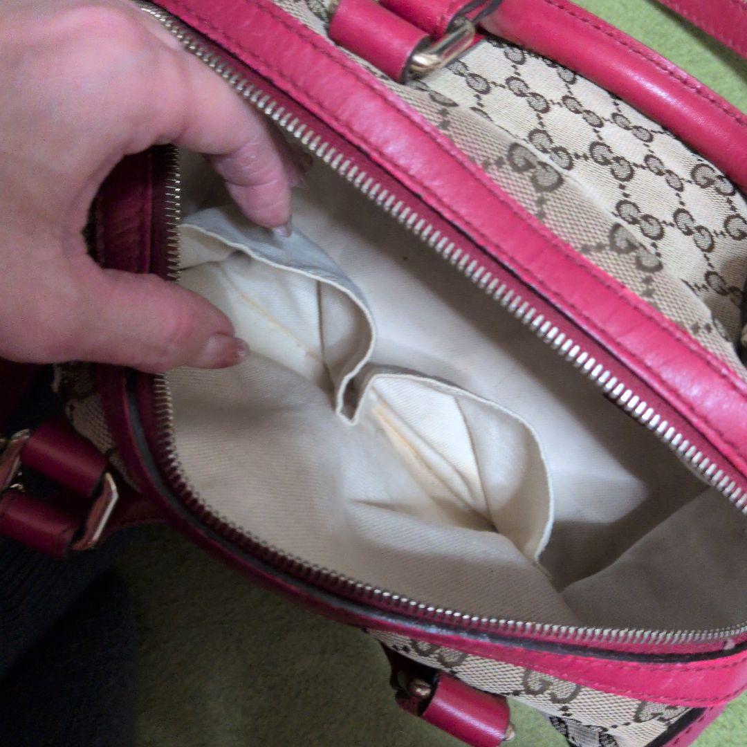 ら*む様 Gucci GGパターン ショルダーバッグ 赤