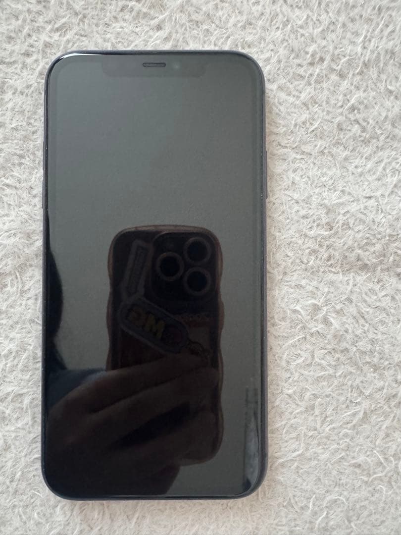 iPhone 11 ブラック 本体 SIMロック解除、初期化済み