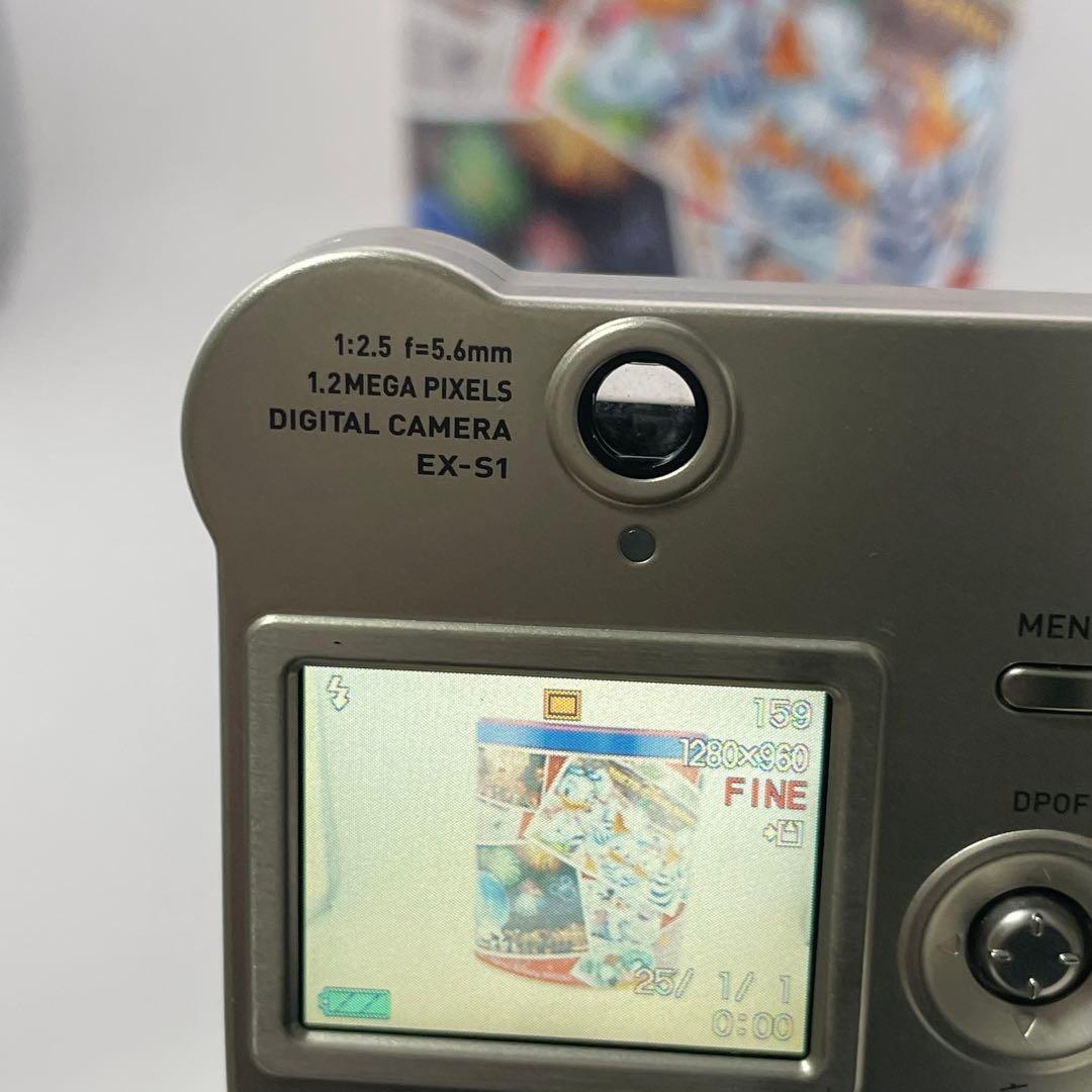 レトロ⭕️美品【動作oK!】CASIO EXILIM CARD EX-S1