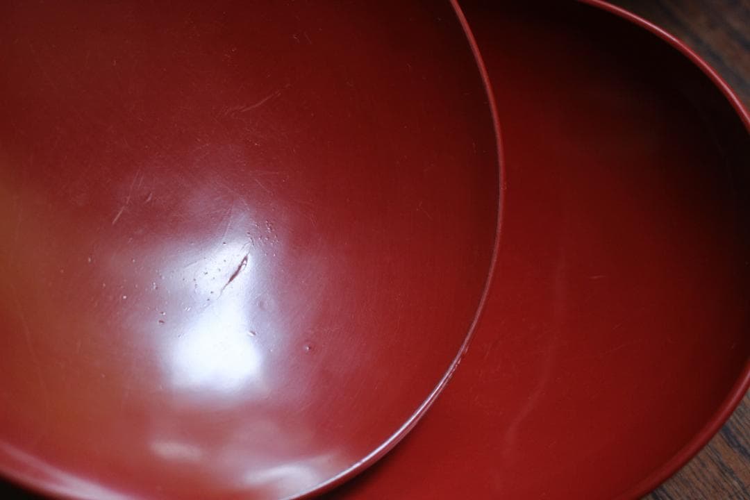 絵柄選択可！時代朱漆に優美な絵替風物蒔絵の映えるお椀7点（検輪島塗蒔絵椀