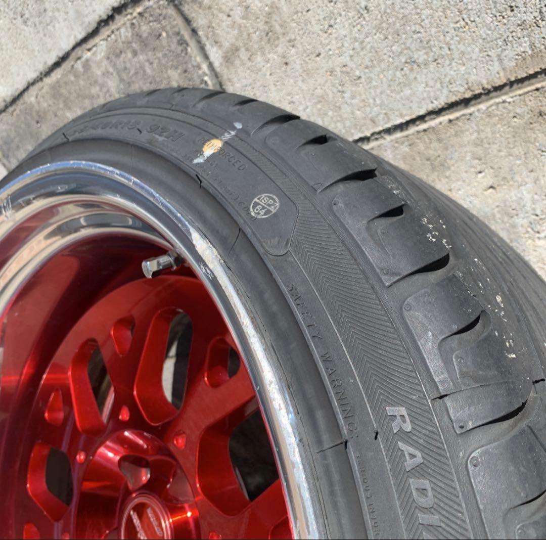 WORK シーカーgx 深リム 10.5j PCD100