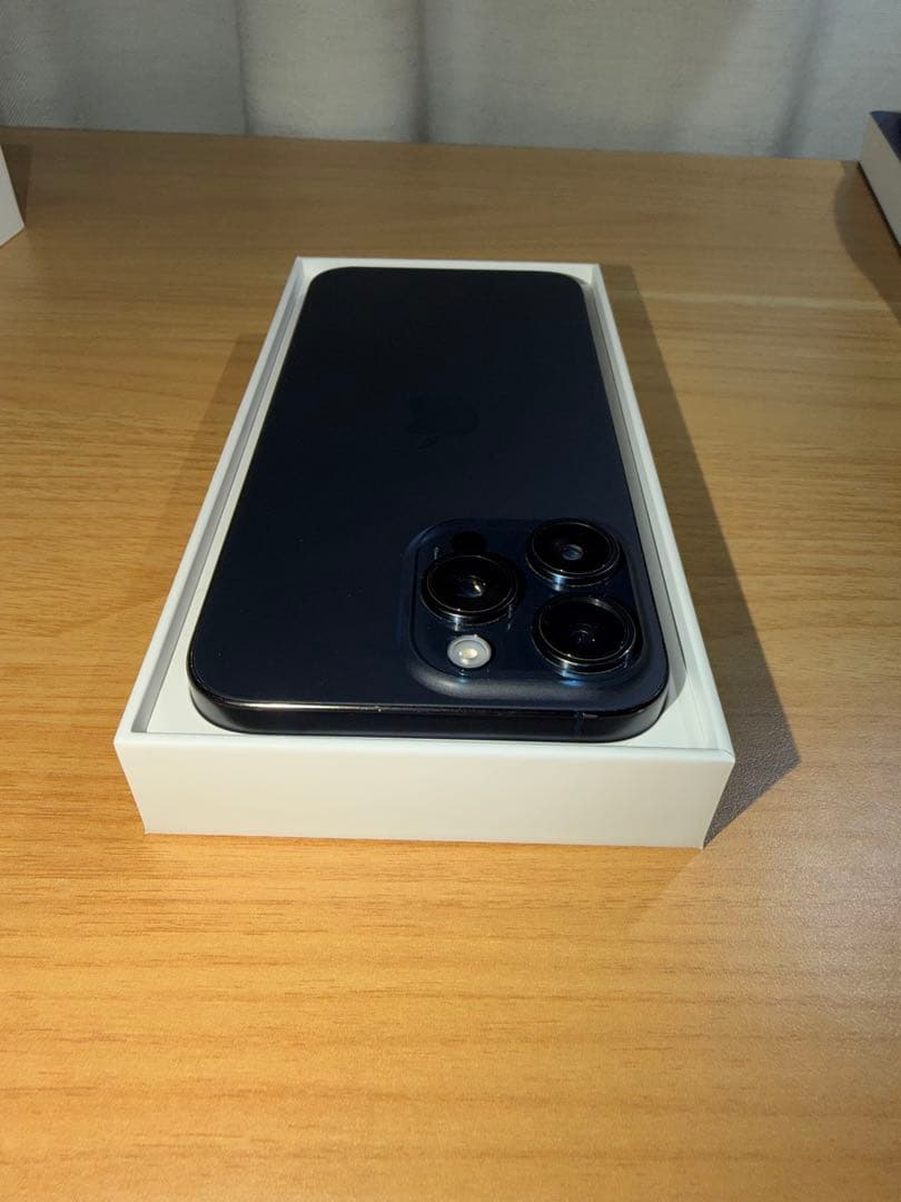 スマートフォン本体 Apple iPhone15ProMax blue titanium 256GB